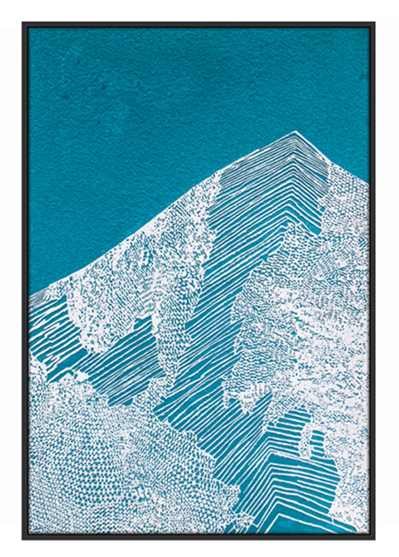 現(xiàn)代創(chuàng)意客廳裝飾畫 臥室原創(chuàng)手繪砂巖立體畫 餐廳環(huán)保PS框掛畫 雪山