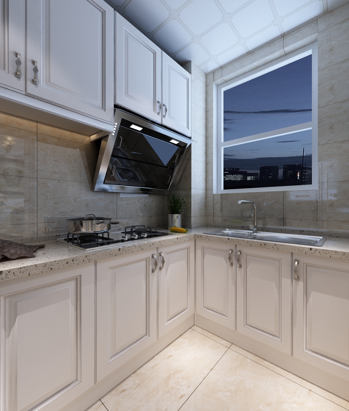 遼陽裝修公司簡歐風格裝修案例欣賞