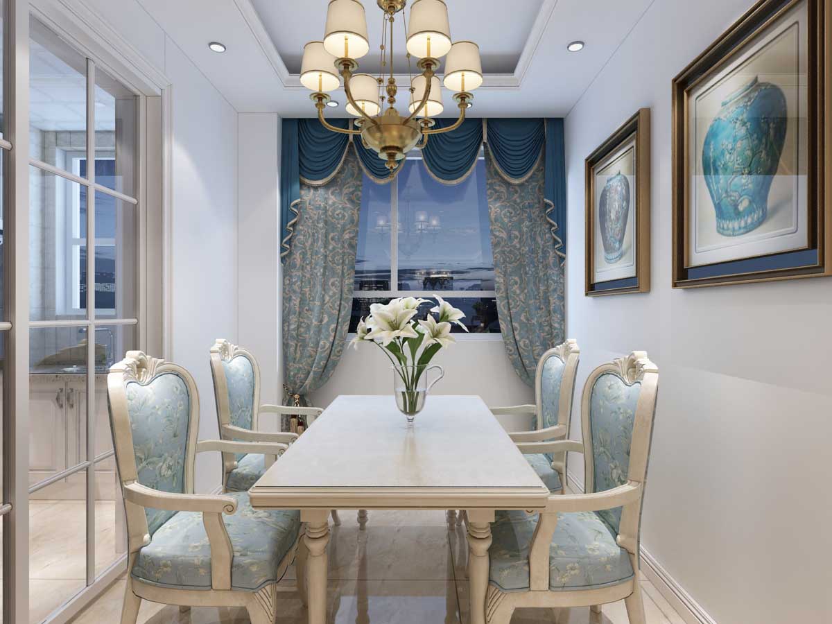 遼陽裝修公司簡歐風格裝修案例欣賞