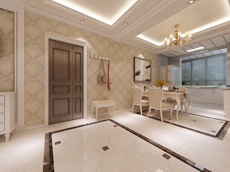 遼陽簡歐式裝修效果案例賞析